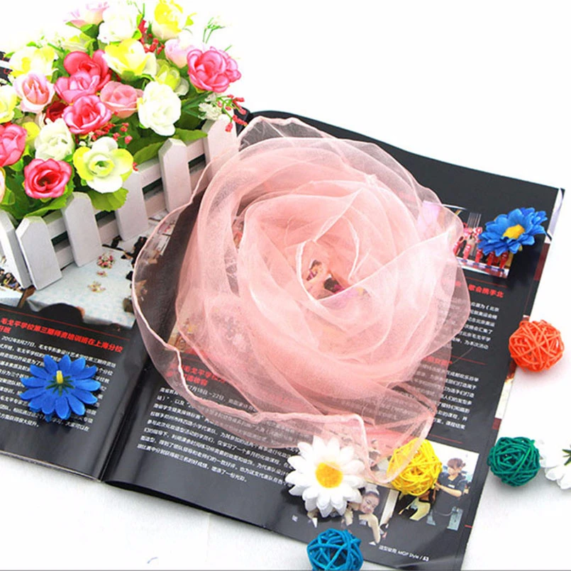 Children Gymnastics Square Scarf children scarf toy 6Pcs Outdoor Game Toy Sports Dance Interactive Handkerchief Gym Towel Gauze
