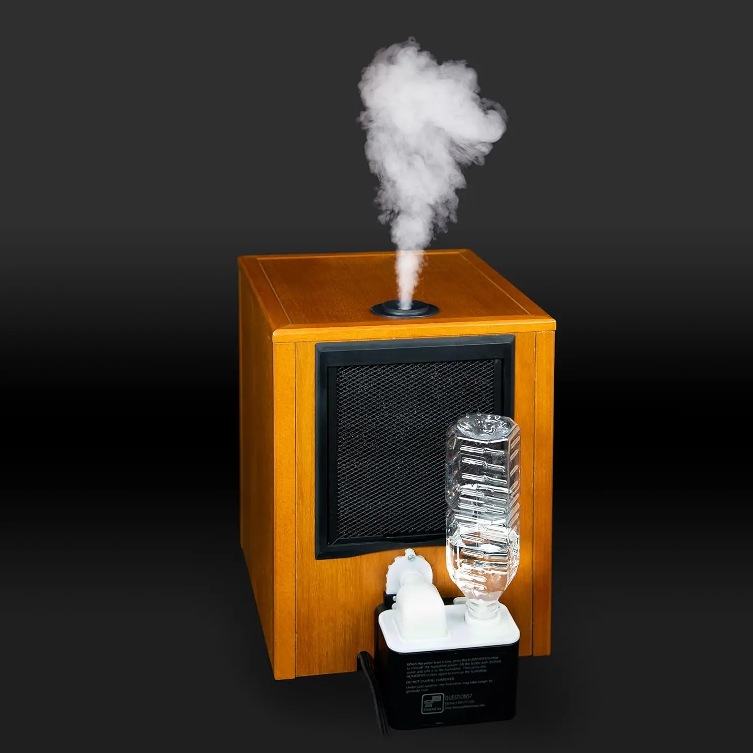 Heater Portable Space Heater with Humidifier, 1500-Watt，Newly Engineered and Designed with Advanced Dual Heating System