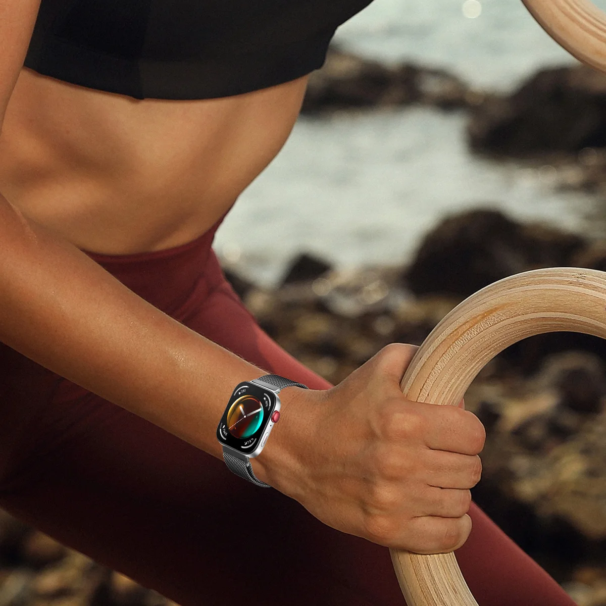 حزام حلقة ميلانو لساعة Huawei Watch FIT 3 2 حزام م...