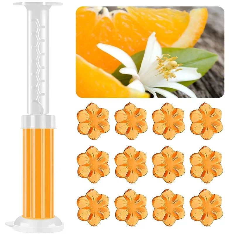 Floral Toilet Gel Air Freshener and Cleaner