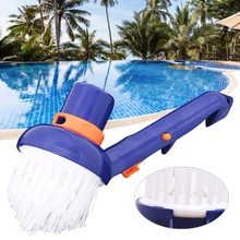 

New Durable Swimming Pool Step Corner Vacuum Brush Spas Hot Tubs Cleaning Brushes Nylon Bristles Pool Vacuum Brush Pool Cleaner