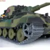 HENG LONG 1/16 7.0 2.4G Upgraded German King Tiger RTR RC Tank 3888A Metal Tracks For Boys Gifts TH17523-SMT4 4