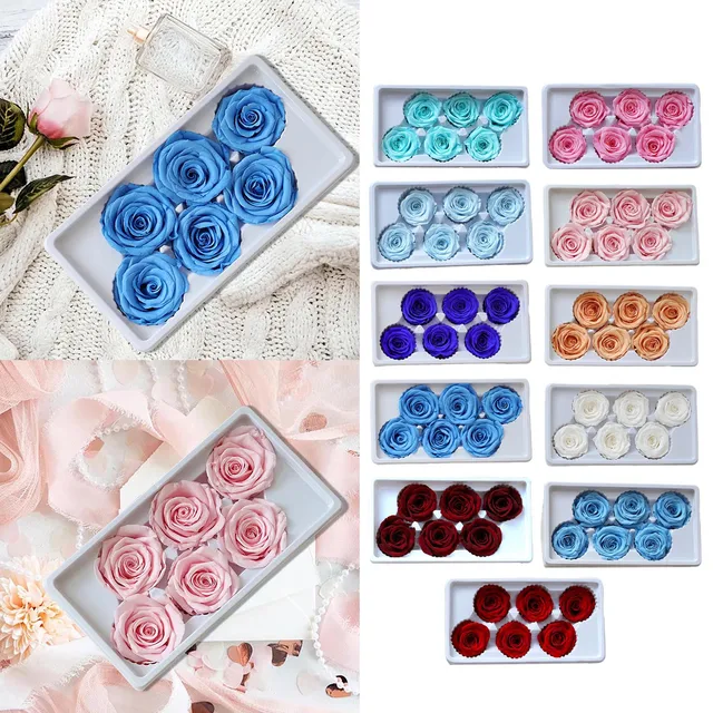 Mum Flowers Preserved Roses Immortal Rose Gift For Her Eternal Rose Preserved Flowers For Mothers Day Dry Festival Flower 3