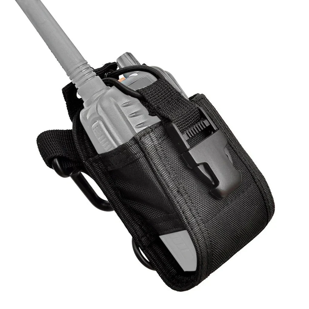 

Walkie Talkie Holder Bag Two-way Radio Carry Cases Accessories Spare Parts