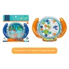 Educational Handheld Balance Ball Gear Maze Plate  Concentration Training Children Plane Maze Ball Toy Board Games 5