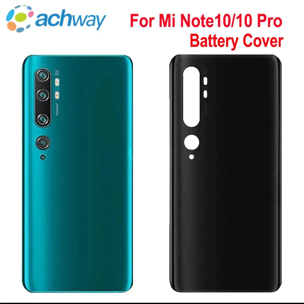 

Новинка для Xiaomi Mi Note 10 задняя крышка батарейного отсека CC9 Pro Корпус дверной чехол для Xiaomi Mi Note 10 Pro задняя крышка задний корпус Стекло