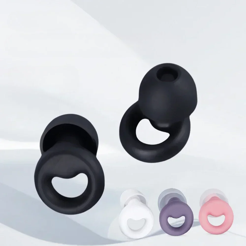 Ultra-Soft Silicone Earplugs – Noise Cancelling for Sleep, Swimming & Travel (3 Sizes + Premium Case) - Image 3