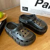 2024 New Sandal Slippers Clogs Classic Style Women Summer Beach Sandals Cave Hole Female Garden Shoe for Students Girls 1