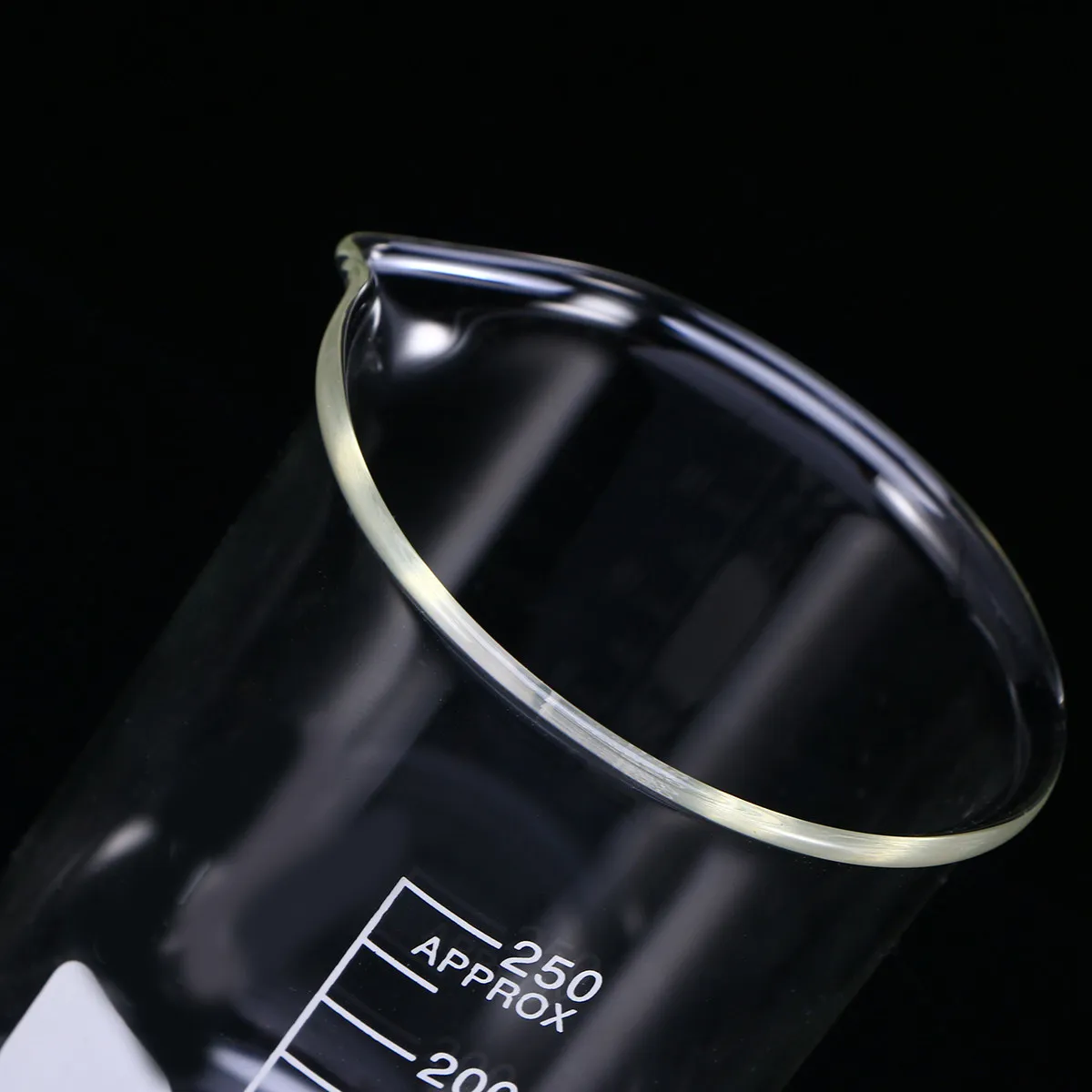 250Ml High Clarity Glass Beaker Measuring Cup with Accurate Scale Lines ...