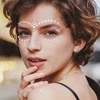 220pcs/Sheet Mix 3mm/4mm/5mm/6mm Hair Pearls Stick On Self Adhesive Pearls Stickers Face Pearls Stickers for Hair Face Makeup 6
