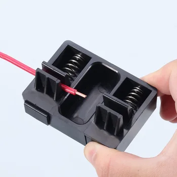Dispositivo per filo di saldatura Supporto per filo di saldatura Staffa forte Morsetto per saldatura Supporto antiscivolo regolabile Accessori per saldatura di potenza 1