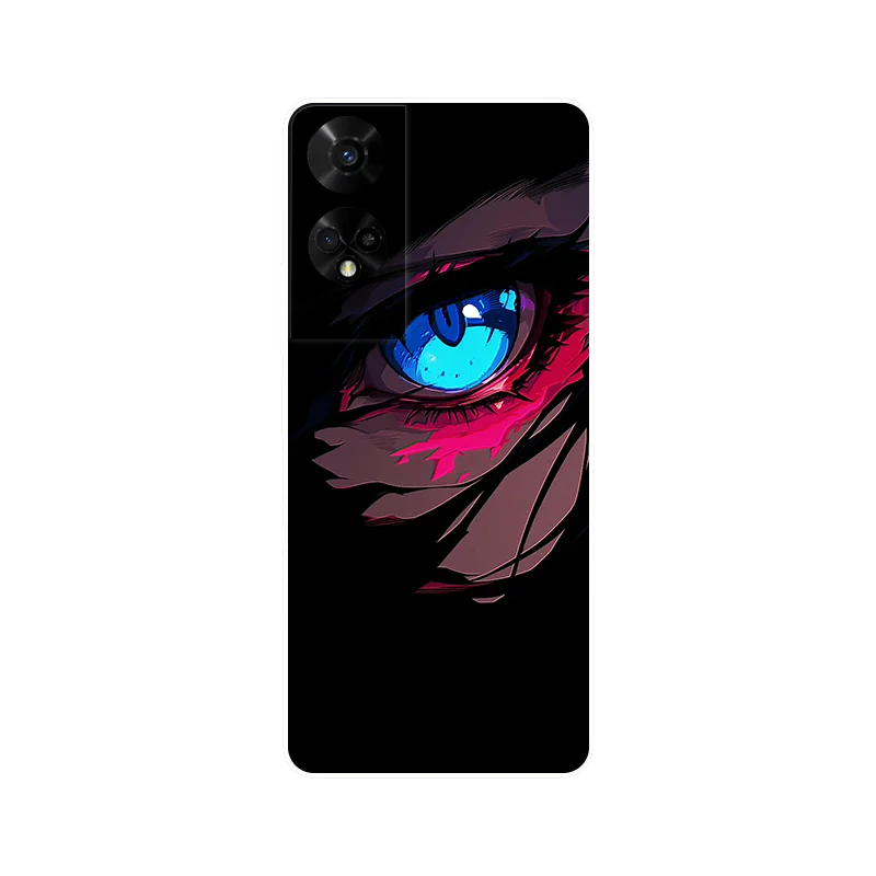 Wolf Painted Shockproof Silicone Phone Case - Stylish and Durable Cover