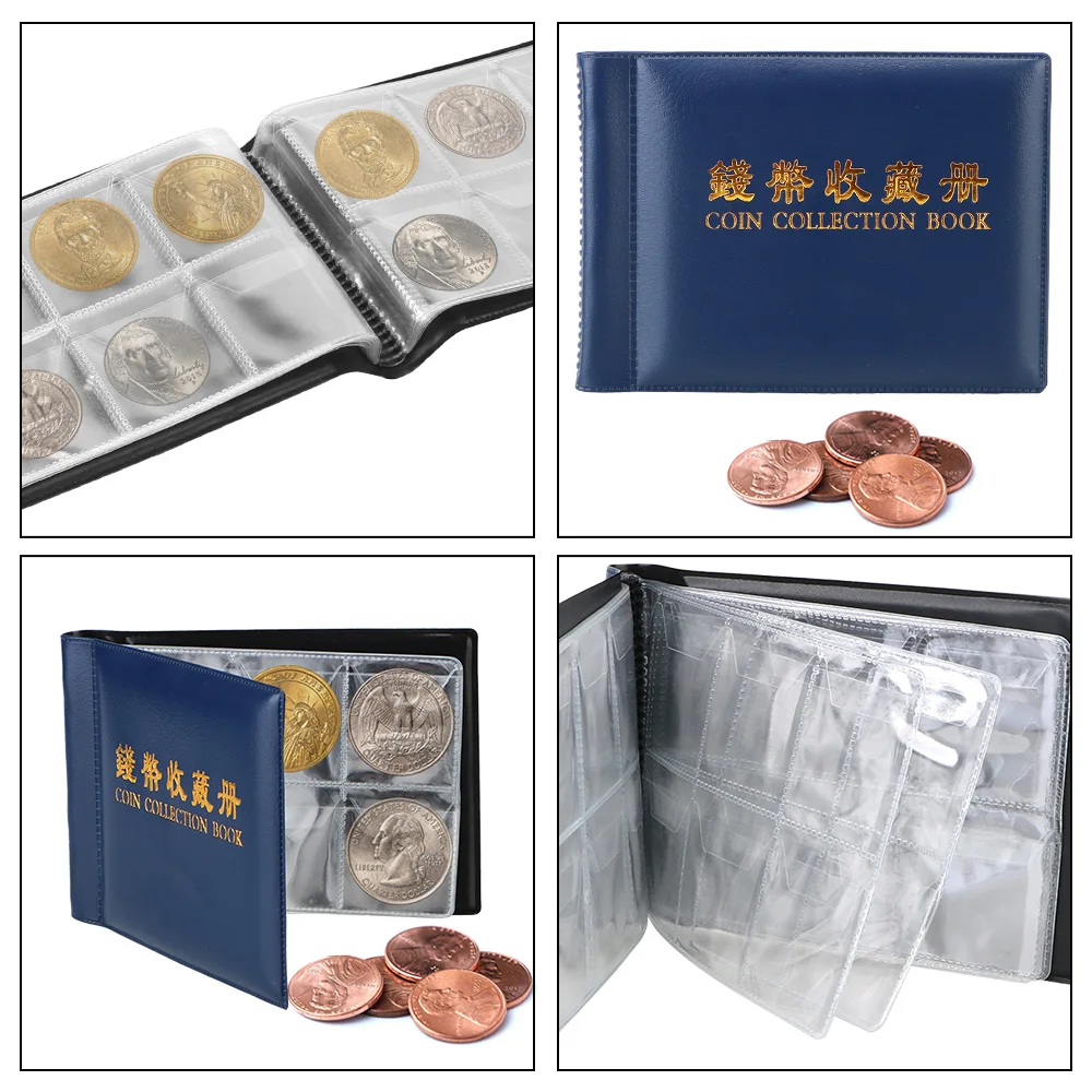 Coins Collection Album Multi-kinetic PVC For Collector Coin Collectors Gifts