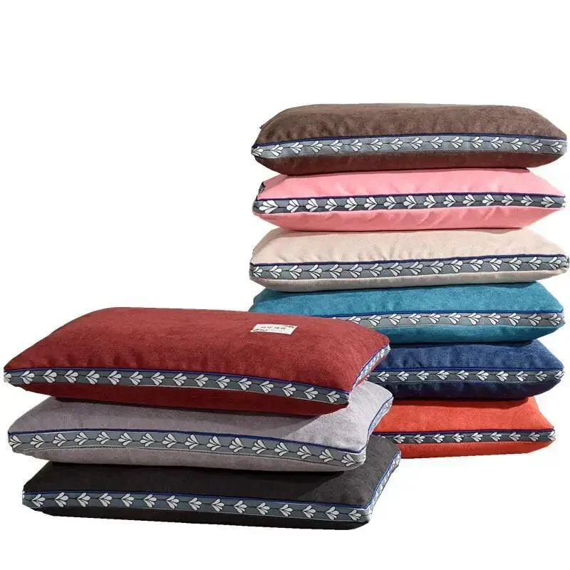 Buckwheat Hull Pillow Grain Pillow To Help Sleep Protect The Neck Pillow Side Back Stomach Sleeper Remedial Pillows Bedding 이불이불 6