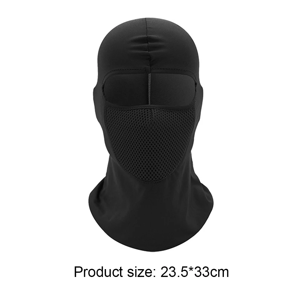 자외선 차단 자전거 사이클링 마스크 풀 커버 페이스 마스크 사이클링 발라클라바 모자 야외 통기성 발라클라바