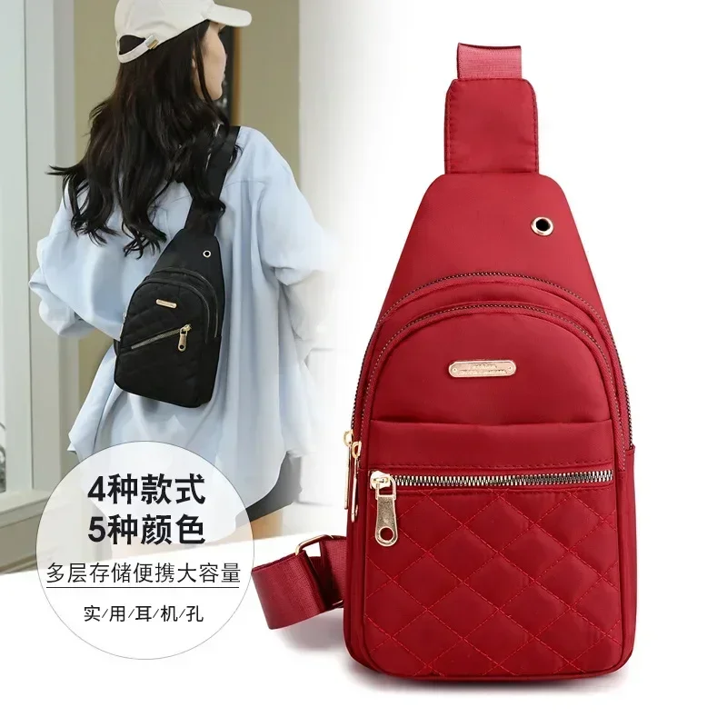 BestSelling Chest CrossBorder Supply Of Composite Fabric Leisure Shoulder Bag Ladies Backpack Embroidered Best Sellers In Luggage, Bags