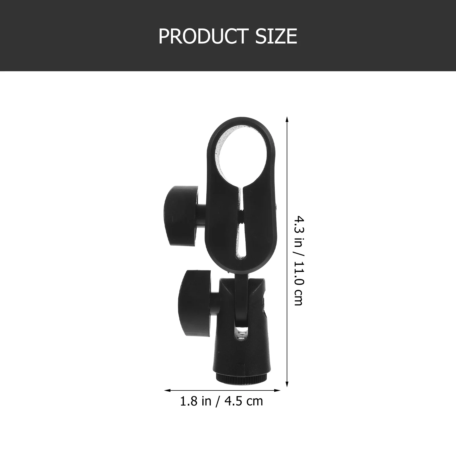 Rotatable Bracket Shock Mount Mic Stand Clip Universal Microphone Holder Plastic Durable Design Recording Accessories