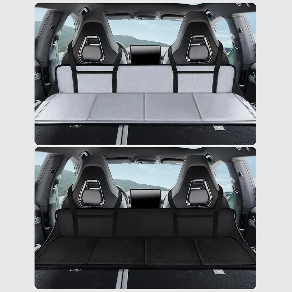 Protector de cabeza de colchón de Camping, tablero de extensión plegable, cojín de asiento trasero para dormir, alfombri