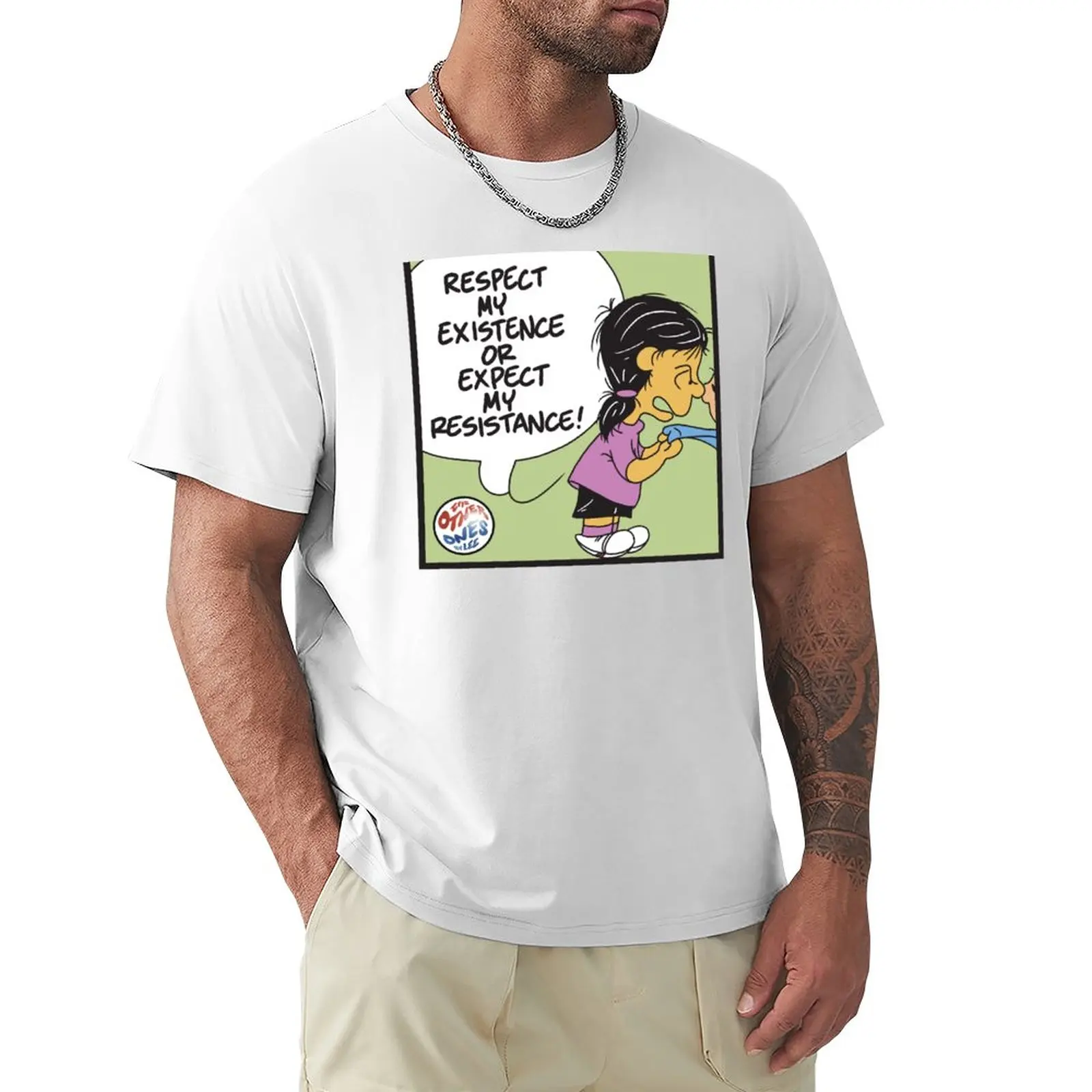 

The Other Ones Very Asian Respect My Existence T-Shirt hippie clothes oversized mens t shirts pack