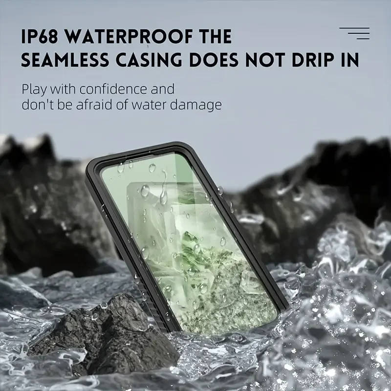 Shellbox Enhanced Outdoor Sports Waterproof Phone Case with Lanyard