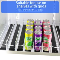 Glissière de Congélateur existent pour Supermarché, Réapprovisionnement d'Armoire Indispensable, Commodité, Étagère à Roulettes, T1 4