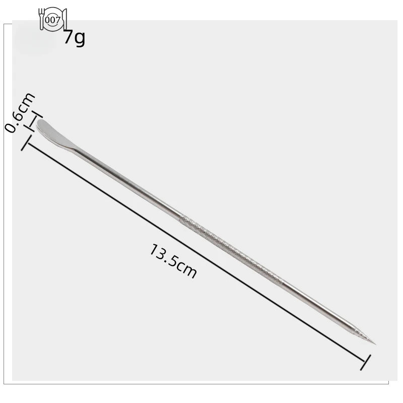 Stainless Steel Coffee Decorating Art Pen Wooden Handle Latte Pull Flower Needle Barista Tool Coffee Accessories Modeling Tool