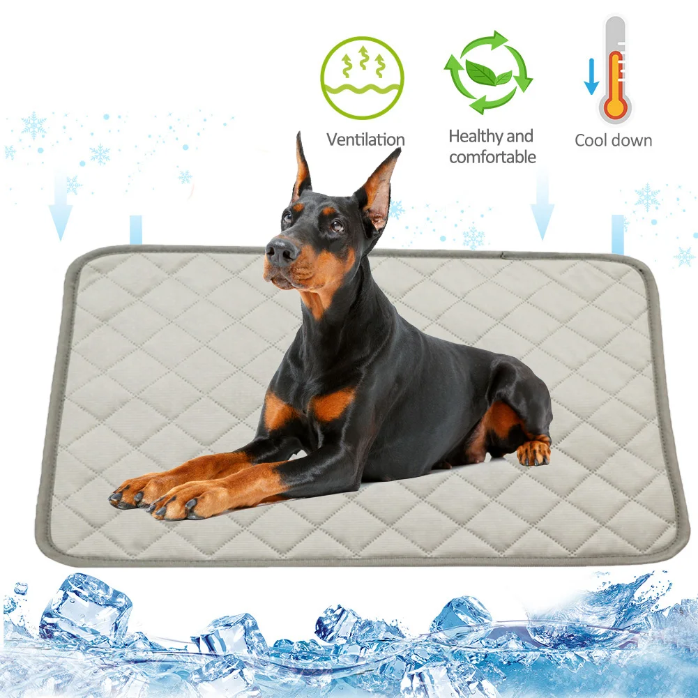 Dog Cooling Mat Pad Dog Bed Large Dogs Dog Blanket Sofa Cat Blanket Ice Pad Summer