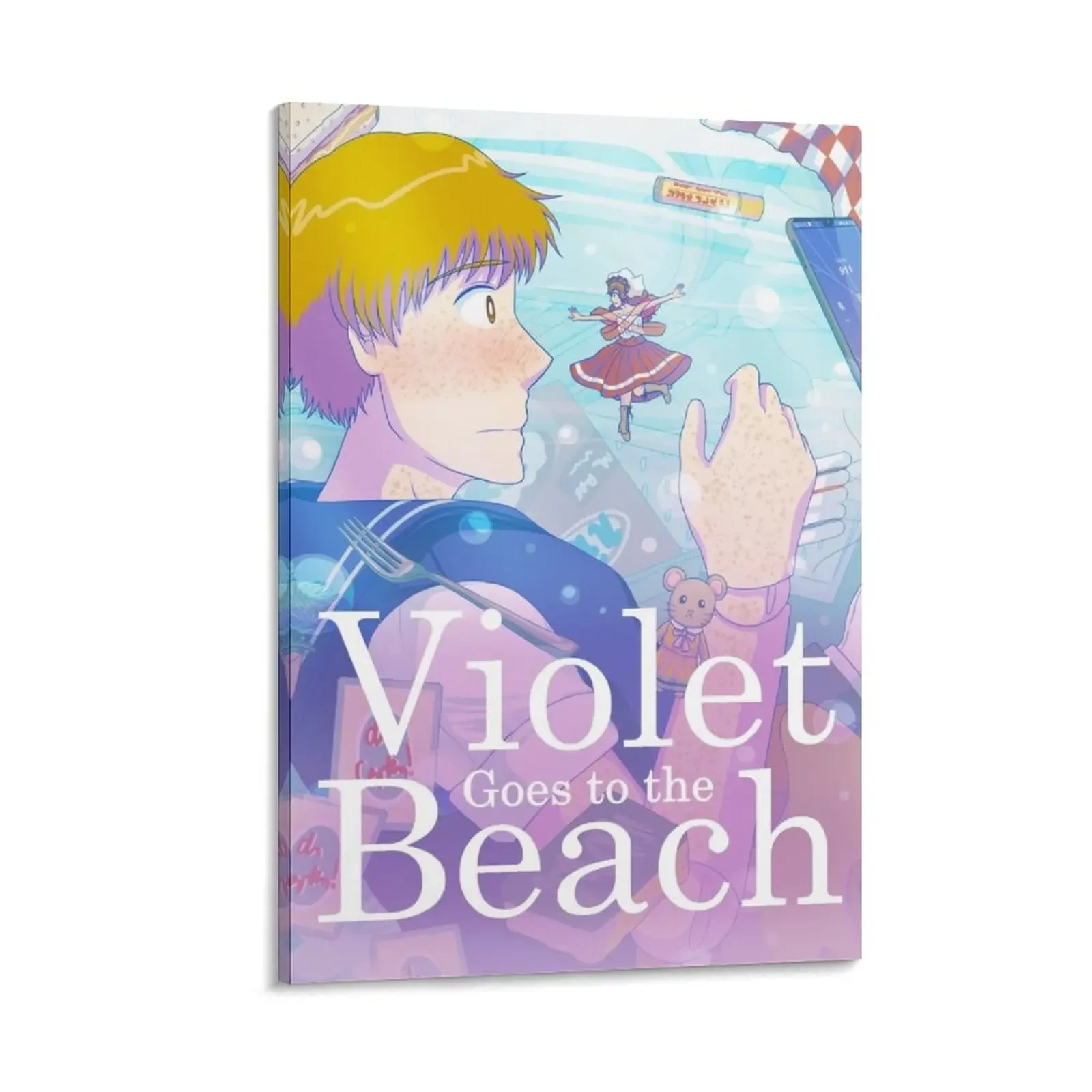 

Violet Goes to the Beach Season 1 Canvas Painting anime Decoration home