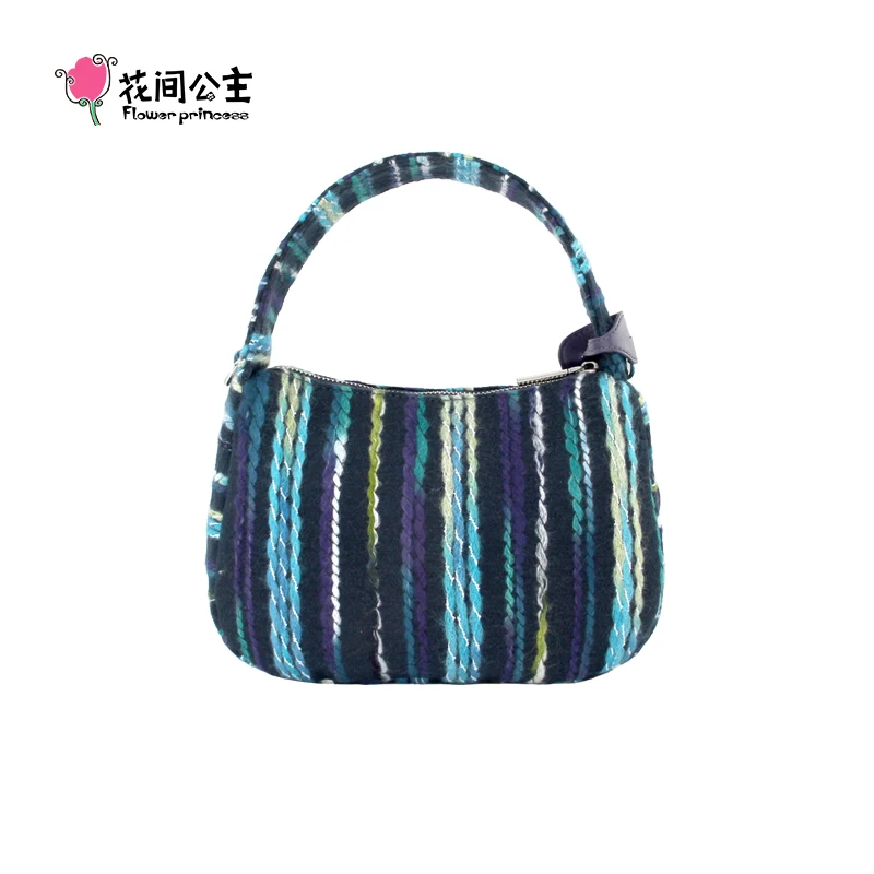 Flower Princess Drizzle Women's Bag 2024 Trend Designer Fall Winter New Fashion Female Small Handbag Crossbody Bags for Women