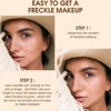 1PC Natural Fake Freckles Pen Waterproof Face Brown Eyeliner Dot Spot Pen Makeup Waterproof Dot Spot Pen Pretend Makeup Tool 6