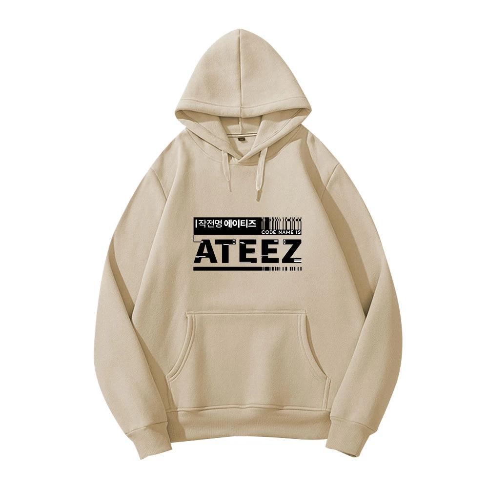 

Spring Autumn Men's Hoodies KPOP ATEEZ Print Hoodie Y2k Casual Hhip Hop Hoodies Women Sweatshirts Fashion Brand Unisex Hoodies