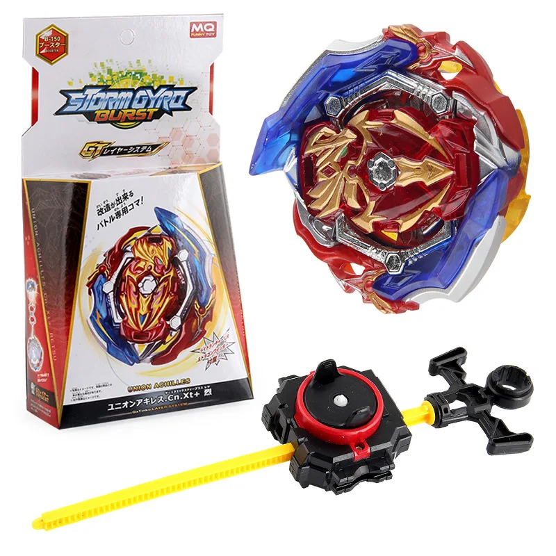 

Takara Tomy Beyblade Bursting Top Toy B-150 United Warrior Box with Bidirectional Ruler Launcher Combat Top Children's gifts