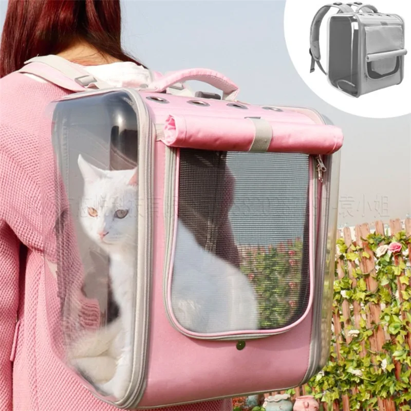 

Pet Carrier For Dogs Cat Breathable Dog Backpack Cat Carrier Carrying Bag Portable Dog Outdoor Travel Bag for Yorkie Chihuahua