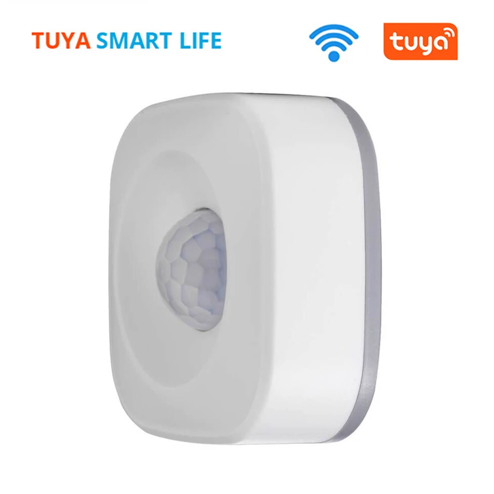 

WiFi PIR датчик движения с поддержкой Android IOS PhoneTuya Smart Life APP Control, инфракрасный беспроводной детектор сигнализации