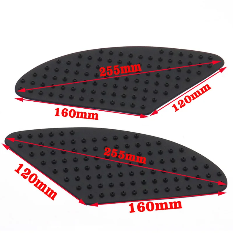 Tank Grip Traction Pad For Kawasaki Z1000 ZX6R Yamaha R1 R6 Honda CBR600RR CBR1000RR Side Gas Knee Protection