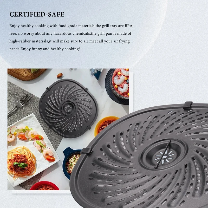  Air Fryer Grill Pan For 7QT Power XL Gowise Air Fryers