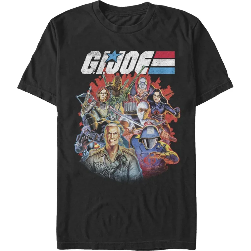 Personaggi Collage Gi Joe T-Shirt