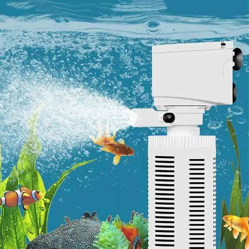 

System Water Filter Canister Fish Tank Vis Internal Hang On Koi Aquarium Filter Media Bio Ecopower Ryby Hydro Tank Accessories