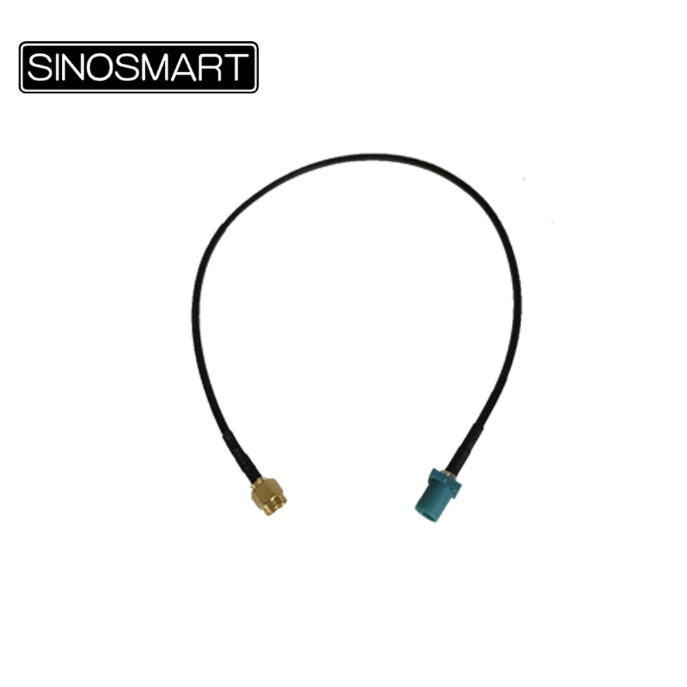 Fakra to SMA GPS Antenna Adapter for OEM Navigation For Volkswagen Nissan Hyundai Jeep Fits SINOSMART Android Head Units