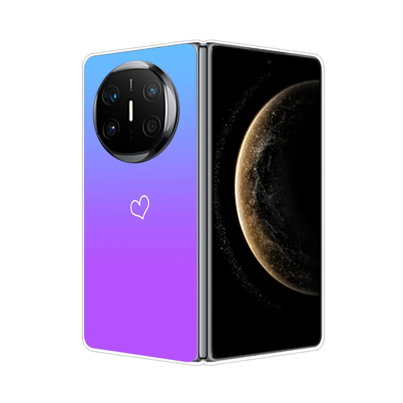 Transparent Hard Folding Fantasy Gradient Case