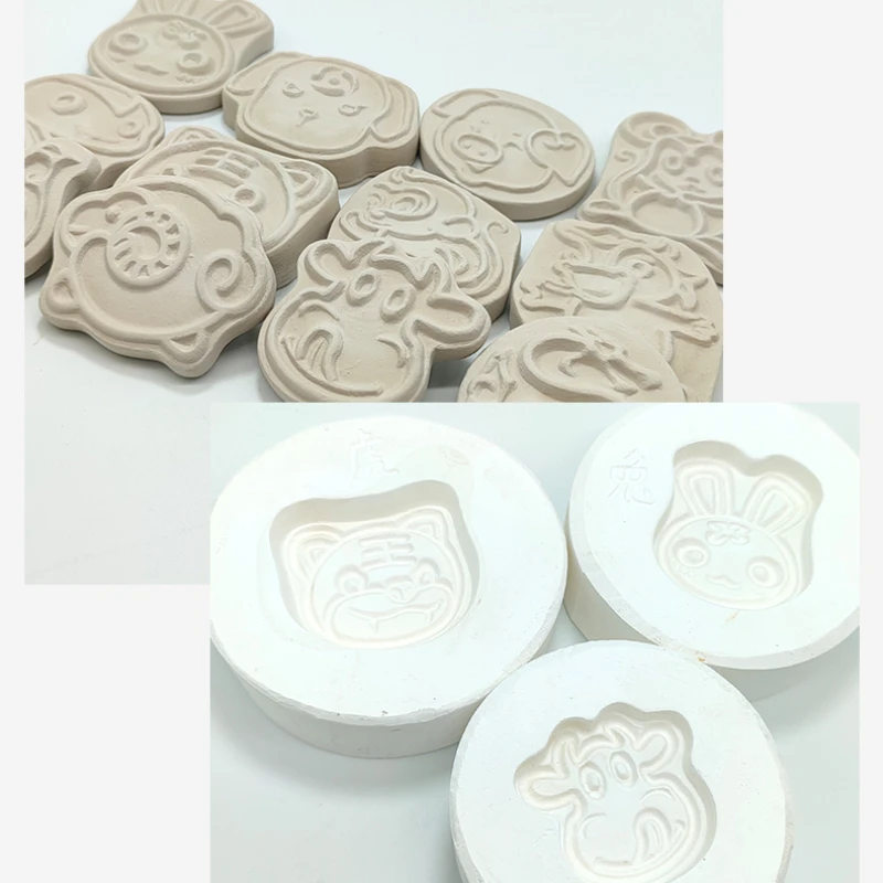 12 Zodiac Pottery Mold 2