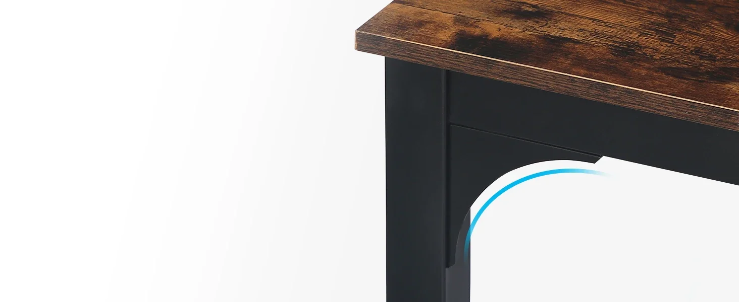 Premium wood construction office desk