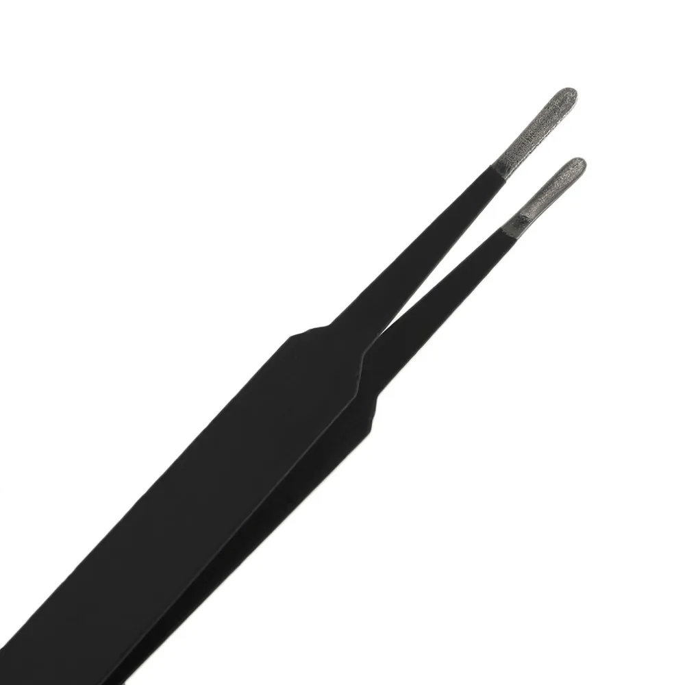 Precision tweezers 6PCS ESD anti-static stainless steel for electronics repair soldering craft
