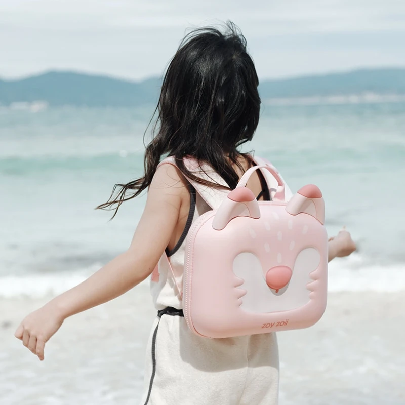 ZOYZOII Animals Shape Portable School Bags For Boys Kids Backpack Cartoon Hard Case Backpack For Kids