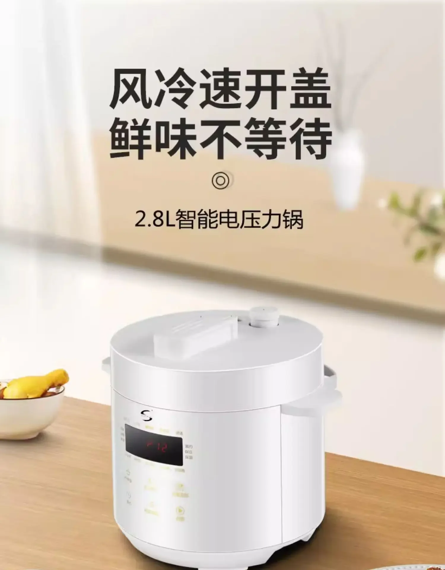 Description Picture 2 of item110V Voltage Pressure Electric Pressure Cooker  Mini Rice Cooker Export Small Household Appliances Electric Cooker Instant Pot