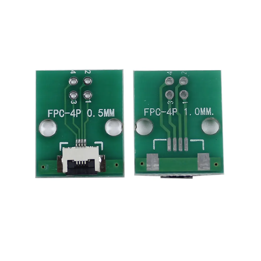 1Piece FPC/FFC Flat Cable Transfer Plate 0.5mm 1mm to 2.54mm Spacing Connector Flexible Flat Cable Adapter Board