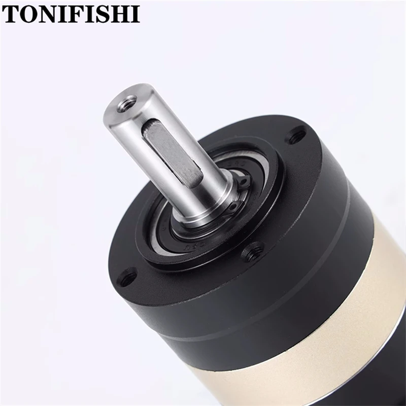 60/90/130 서보 스테퍼 모터 기어 감속기가 장착된 정밀 헬리컬 유성 감속기 PL120-L2