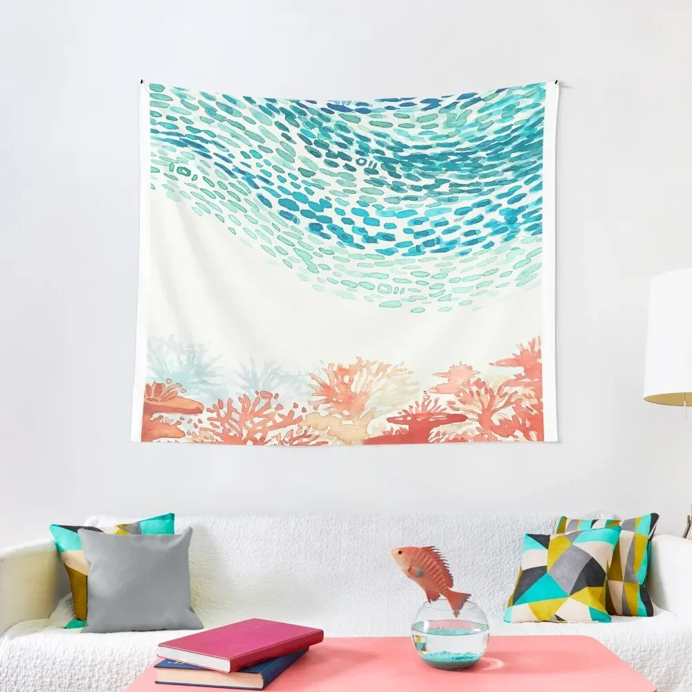 

CORAL REEF Tapestry Mushroom Wall Hanging Tapestry