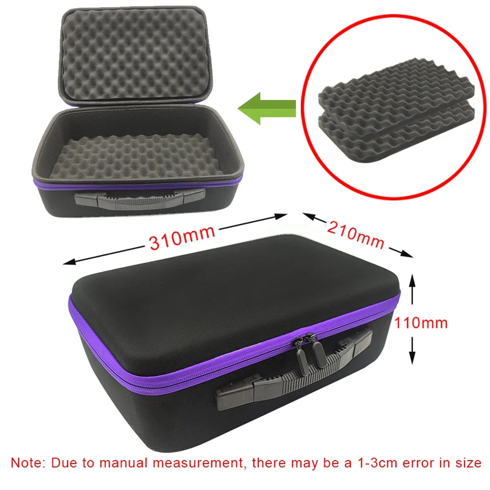 Durable Shockproof Travel Case with Customizable Foam Insert