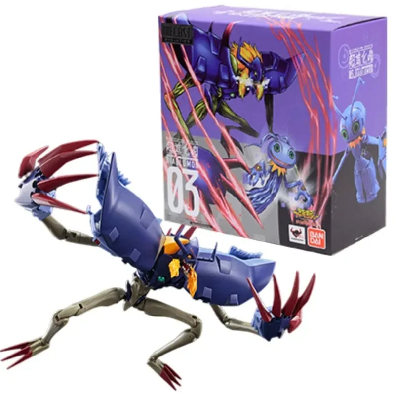 

Оригинальная фигурка в наличии 100% BANDAI Digivolving Spirit 03, экшн-фигурка диабиломона, аниме, игрушки, кукла в подарок